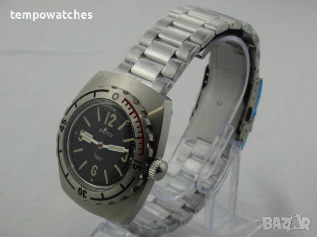 ВОСТОК АМФИБИЯ АВТОМАТИЧЕН ref: 90078А, снимка 12 - Мъжки - 53128700