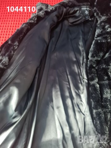 Дамско еко палто,черно, снимка 4 - Палта, манта - 38157704