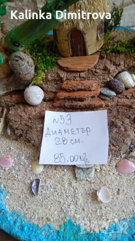 Лято на морският бряг-ръчно изработена декорация.