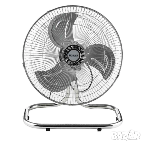Вентилатор на стойка 16''Muhler FM-6136D 3in1, 50W, индустриален, на стойка, стена, под, снимка 9 - Друга електроника - 52112836