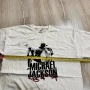 Тениска с надпис „Крал на попа“ на Майкъл Джексън, размер L, Fruit of the Loom, бяла, снимка 3
