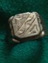 ПОЗЛАТЕН Пръстен стар бронзов ГРАВИРАН МАЙСТРОСКА РАБОТА За КОЛЕКЦИЯ 21912, снимка 4