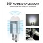Led Диодни крушки T10 W5W COB -сини 2броя, снимка 6