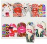 BN-353 устни комикс татос ваденки слайдер водни стикери за нокти маникюр, снимка 1 - Продукти за маникюр - 33217152