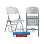 Столове сгъваеми /кетъринг/  метална рамка с пластмасова седалка! ХИТ Цена 49лв/25,05€, снимка 2