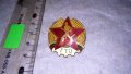 ГТО Стара ЕМАЙЛИРАНА БРОНЗОВА СОЦ НРБ ЗНАЧКА на ВИНТ ДИП КОМУНА СЕРИЕН НОМЕР РЯДКА 33489, снимка 5