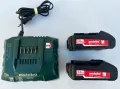 METABO SB 18 LT - Акумулаторен ударен винтоверт 2x18V 3.0Ah, снимка 7