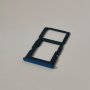 Сим държач, слот за сим карта за Huawei P30 Lite / Син, снимка 1 - Резервни части за телефони - 37761530