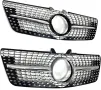 Хромирана Предна решетка за Мерцедес Mercedes W164 ML320 ML350 ML550, снимка 1