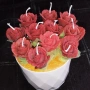 Аранжировка с ароматни восъчни свещи , снимка 3