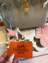чанта Ермес Бъркин мини*HERMES BIRKIN 35 ETOUPE TOGO GOLD HARDWARE, снимка 14