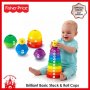 Детски комплект за игра - FisherPrice Stack and Roll Cups 6м+, снимка 1 - Други - 39669540