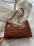 Нова модна релефна ръчна чанта с темпераментен каменен модел, Чанта за рамо, 10цвята, снимка 4