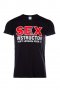 Нова мъжка тениска с трансферен печат SEX INSTRUCTOR first lesson free