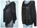 Два различни броя / Черна блуза тип туника / пуловер "H&M" Devided и "Yessica" by C&A , снимка 1