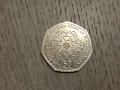 Монета 2010 Великобритания 50 pence 50p (100th Anniversary of Girlguiding) - Elizabeth II , снимка 2