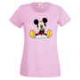 Дамска тениска Mickey Mouse 11 Мини Маус,Микки Маус.Подарък,Изненада,