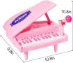 Бебешко многофункционално пиано с микрофон / Бебешки образователен музикален инструмент, снимка 8