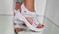 Puma Дамски Бели Сандали С Връзки Пума Код P604, снимка 2