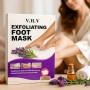 Ексфолираща маска за крака V.H.V – премахва грубата кожа и мазолите само за 1 процедура, снимка 1