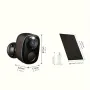 Външна безжична WiFi камера, соларен панел, 2K, 5000mAh батерия, IR нощно виждане, PIR детекция на д, снимка 6
