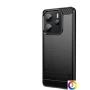 Xiaomi Redmi Note 14 4G Удароустойчив MOFI Carbon Fiber Калъф и Протектор, снимка 1