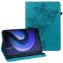 Xiaomi Pad 6 / Pad 6 Pro Imprinted Butterfly Кожен Калъф и Протектор, снимка 1