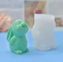 3D заек зайче с дълги уши Силиконов молд форма калъп за свещи гипс сапун , снимка 1