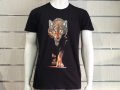 Нова мъжка тениска с дигитален печат Ходещ Вълк, Серия вълци, снимка 5