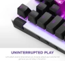 NZXT FUNCTION TENKEYLESS гейминг клавиатура, бяла, суичове Gateron Red, снимка 2