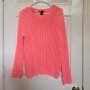 Разкошен пуловер в пастелно розово, снимка 3