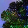 Елха Коледно Дърво Смърч 2.1м. 300 LED Многоцветни Светлини Лампи Лукс, снимка 7