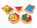 Конструктивни триъгълници Монтесори / всички Монтесори материали, снимка 2