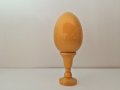 Великденско яйце, дървено №1 - златисто, снимка 6