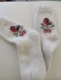 Плетени чорапи от прежда от Воронежка коза, Русия, 40-42, снимка 7