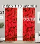 Завеси на рози-2 броя, снимка 1
