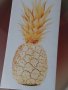 картина пано Ананас 40 см х 20 см от Испания , снимка 2