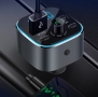 Bluetooth, FM Трансмитер за запалка на автомобил HF59, снимка 7