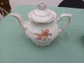 Порцелан чайник и захарница, снимка 5