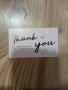 Картичка с надпис Thank you For supporting my small business- 30 броя, снимка 3