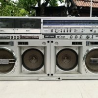 SHARP GF 767H Radio Dual cassette recorder Boombox, снимка 1 - Аудиосистеми - 40825247