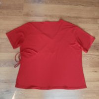 Червена тениска Must, снимка 12 - Тениски - 37644759