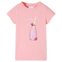 Детска тениска, розова, 92, снимка 1 - Детски тениски и потници - 44852324