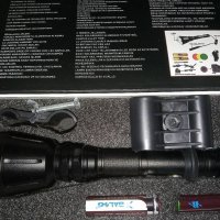 Фенер за лов BL-Q2888-T6 CREE + два акумулатора, снимка 6 - Оборудване и аксесоари за оръжия - 27165908