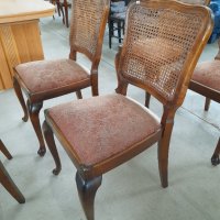 Масивни Барокови Столове с Ратан внос от Германия!Обявената цена е за брой!, снимка 5 - Столове - 40871469
