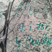 Автограф с послание от Лили Иванова върху грамофонните плочи от белият албум, снимка 13 - Грамофонни плочи - 37123921