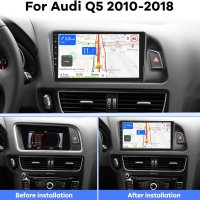 Мултимедия, Двоен дин, за Audi Q5, Андроид, 9", AUDI, 2 Дин, навигация, за Ауди Q5, плеър с Android, снимка 9 - Аксесоари и консумативи - 43157900