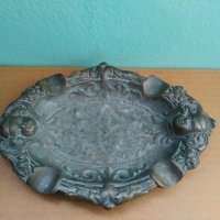 бароков пепелник от бронз, снимка 1 - Други ценни предмети - 39490120
