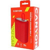 Speakers Wireless Bluetooth CANYON BSP-4 Червен SS301499, снимка 4 - Bluetooth тонколони - 39897948