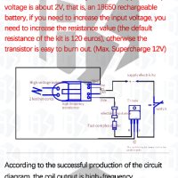  Високоволтов генератор 15kV електрошок, снимка 4 - Друга електроника - 43718373